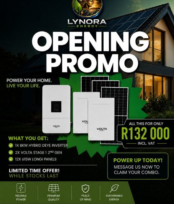 Power Your Future with Lynora Energy’s Grand Opening Specials! 8kW Hybrid Solar Package